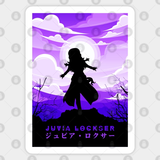 Juvia Lockser Sticker by GuruBoyAmanah